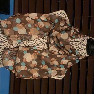 Original hand made scarf 100% polyester